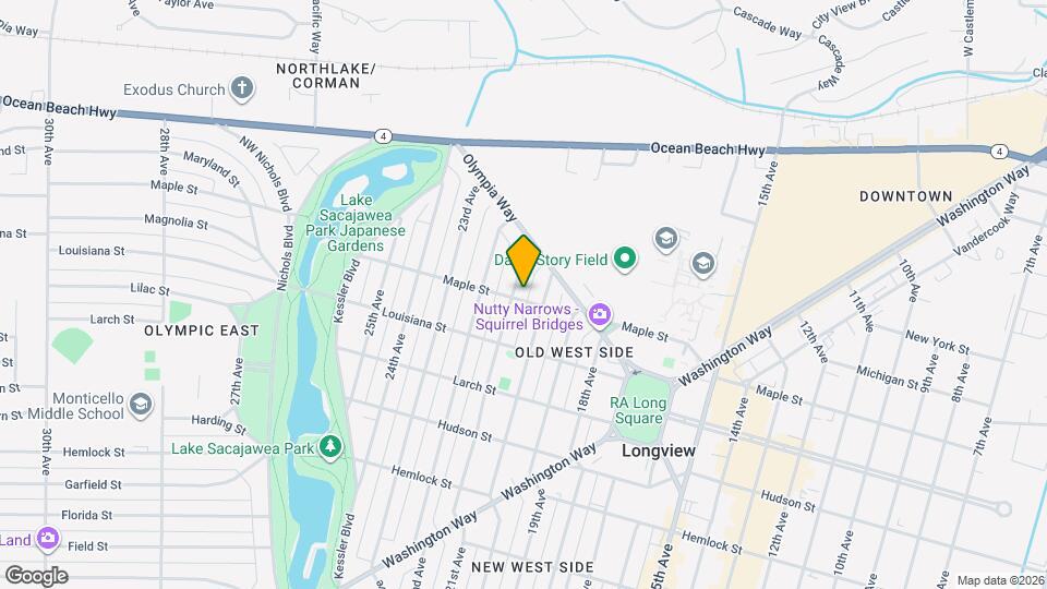 2030 Maple St, Unit 6 Map and Location Details