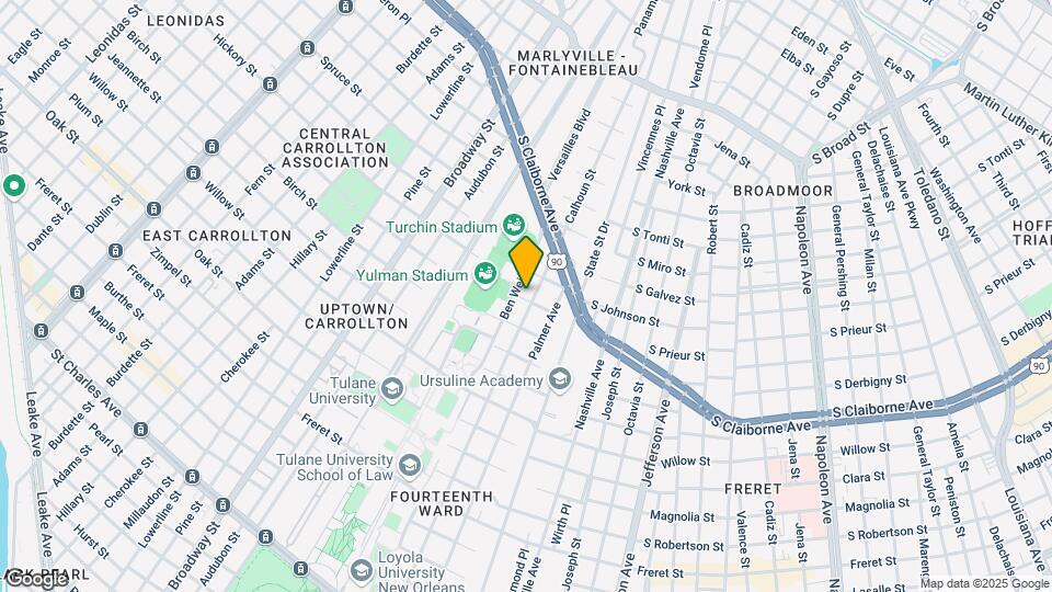 2902 Calhoun St Map and Location Details
