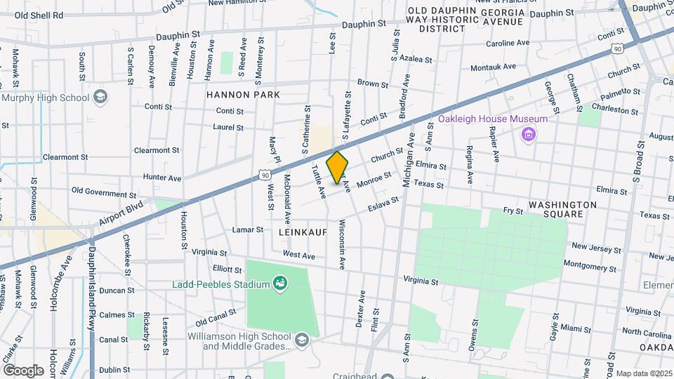 1506 Monroe St Map and Location Details