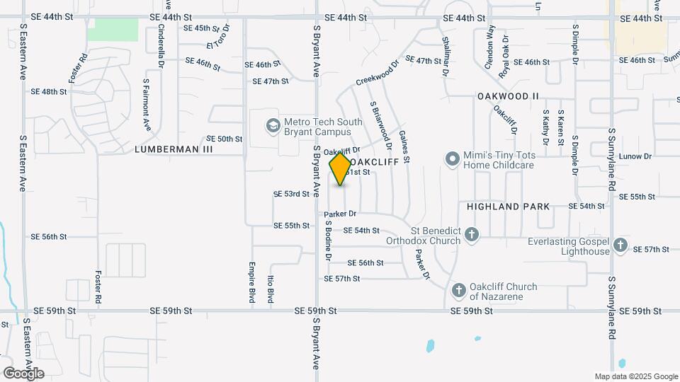 5221 Foster Dr Mapa y Detalles de la Ubicación