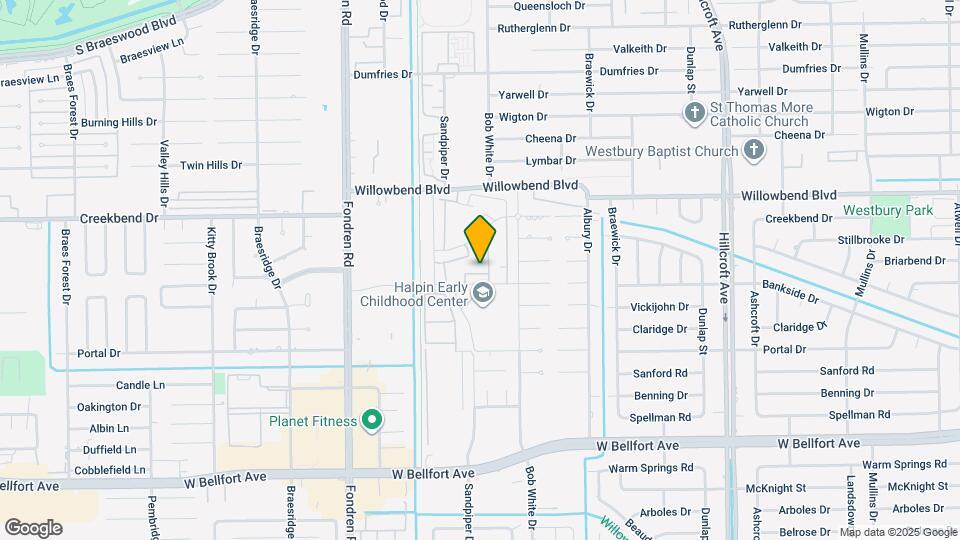 6430 Bankside Dr Map and Location Details