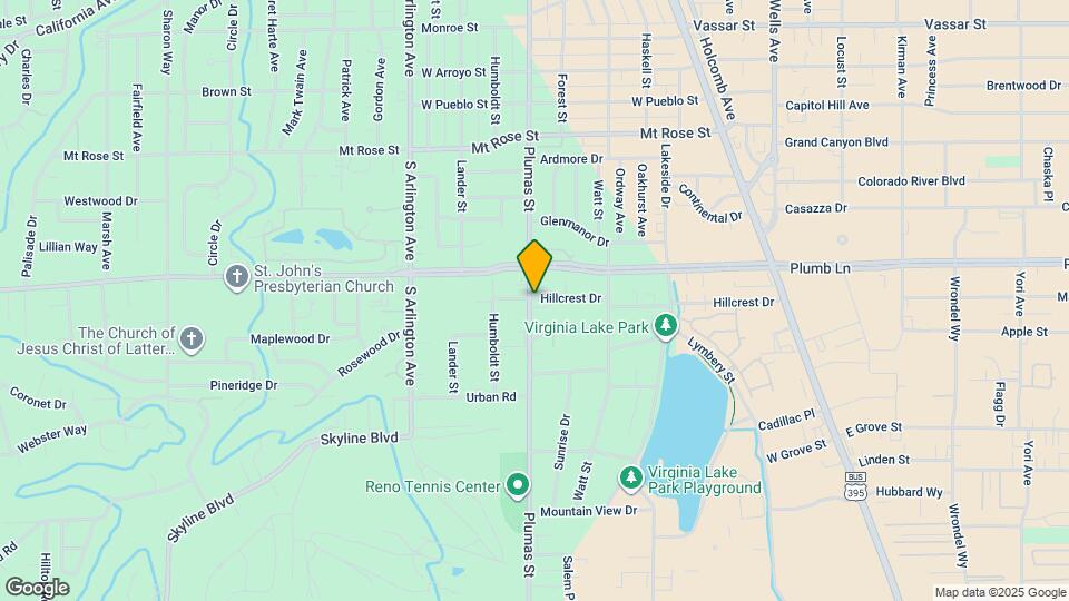 2000 Plumas St, Unit A Mapa y Detalles de la Ubicación