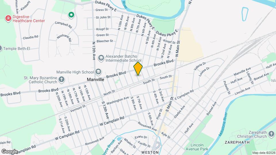 12 N 6th Ave Map and Location Details