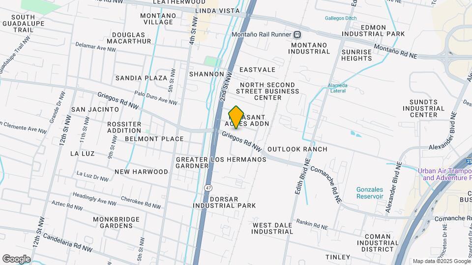 137 Griegos Rd NW Map and Location Details