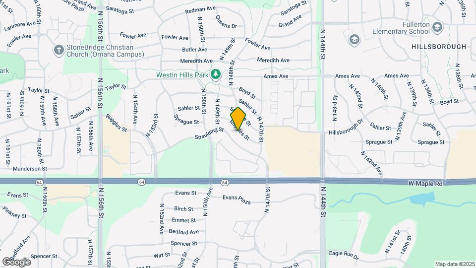 14745 Ruggles St Map and Location Details