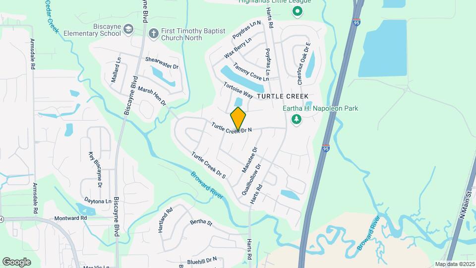 1008 Turtle Creek Dr N Map and Location Details