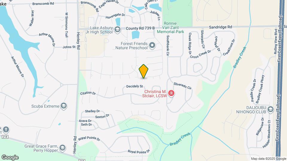 2966 Russell Oaks Dr Map and Location Details