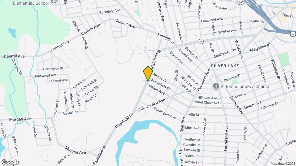 800 Plainfield St Map and Location Details