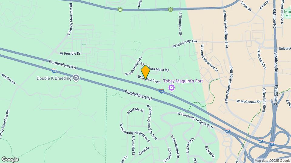 2572 S Gravel Ln Map and Location Details
