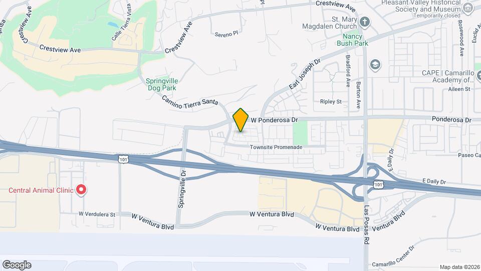 656 Martina St Map and Location Details