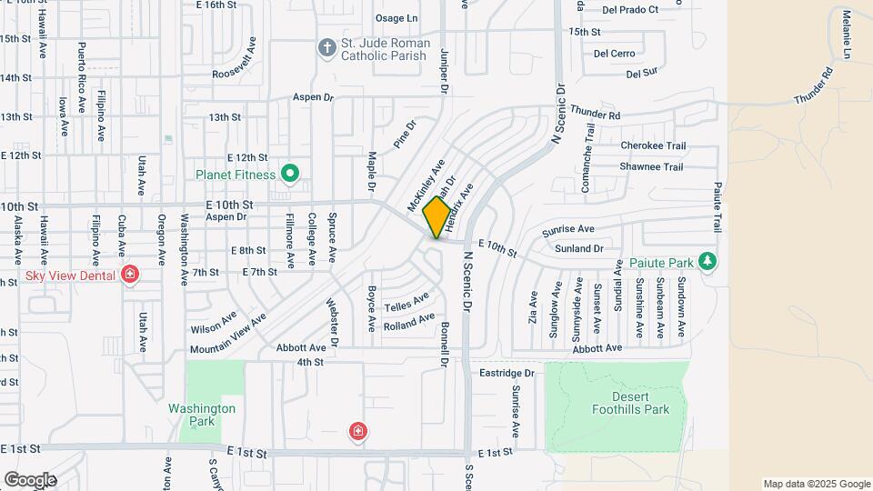 2547 Las Alturas Ct Map and Location Details