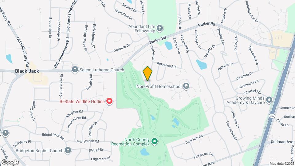 11951 Jerries Ln Mapa y Detalles de la Ubicación