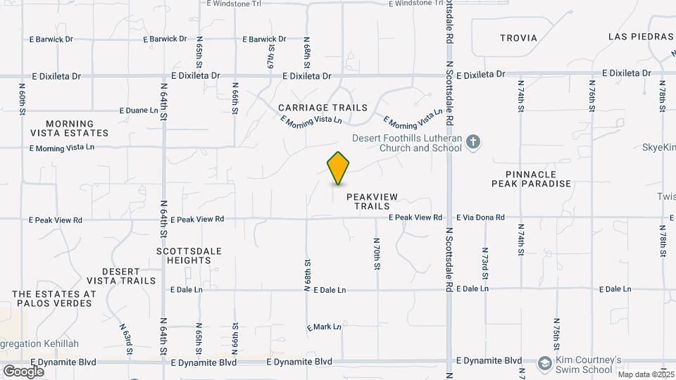 29143 N 68th Way Map and Location Details