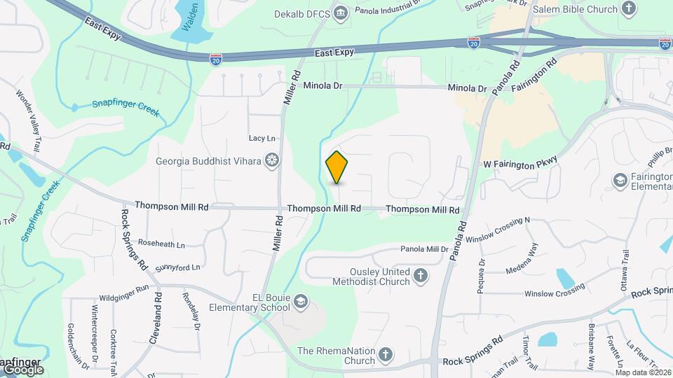 3033 Winding Grove Dr Map and Location Details