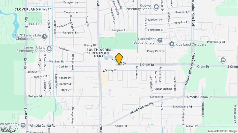 12210 Roandale Dr Map and Location Details