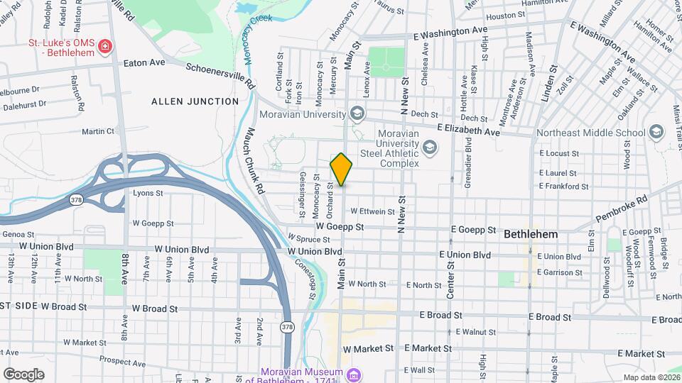 1001 Main St, Unit 1001-1 Map and Location Details