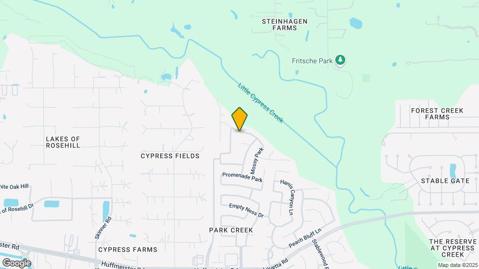 16911 Ranger Ridge Dr Map and Location Details