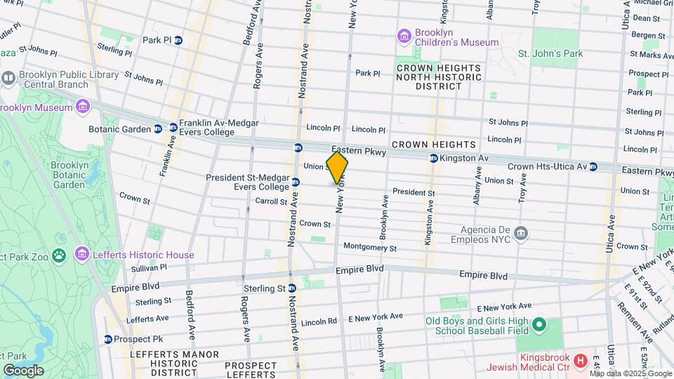 346 New York Avenue Mapa y Detalles de la Ubicación