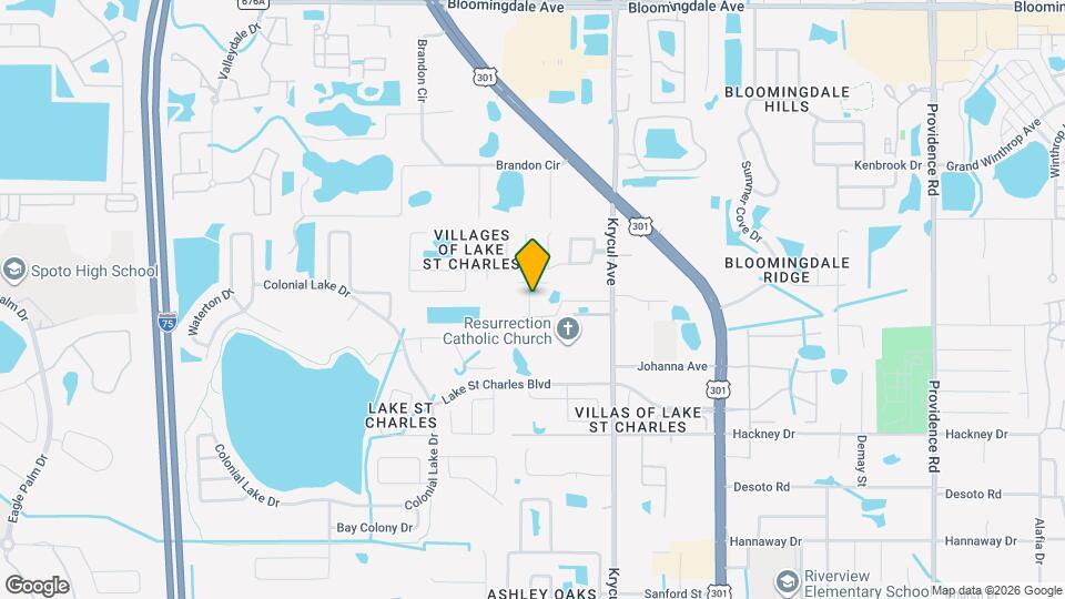 6626 Coral Vis Dr Map and Location Details