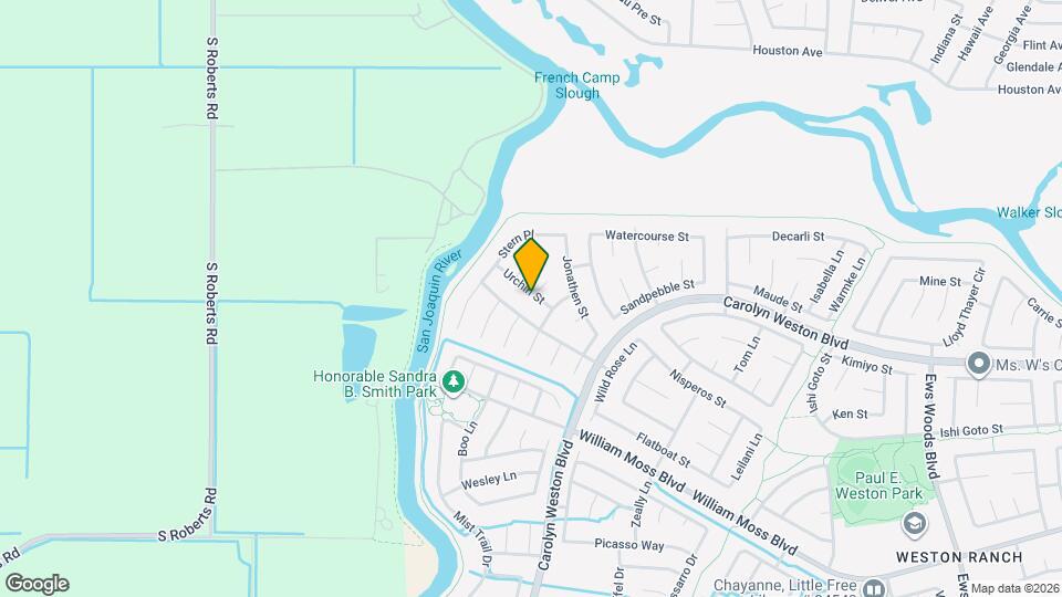 3217 Urchin St Map and Location Details