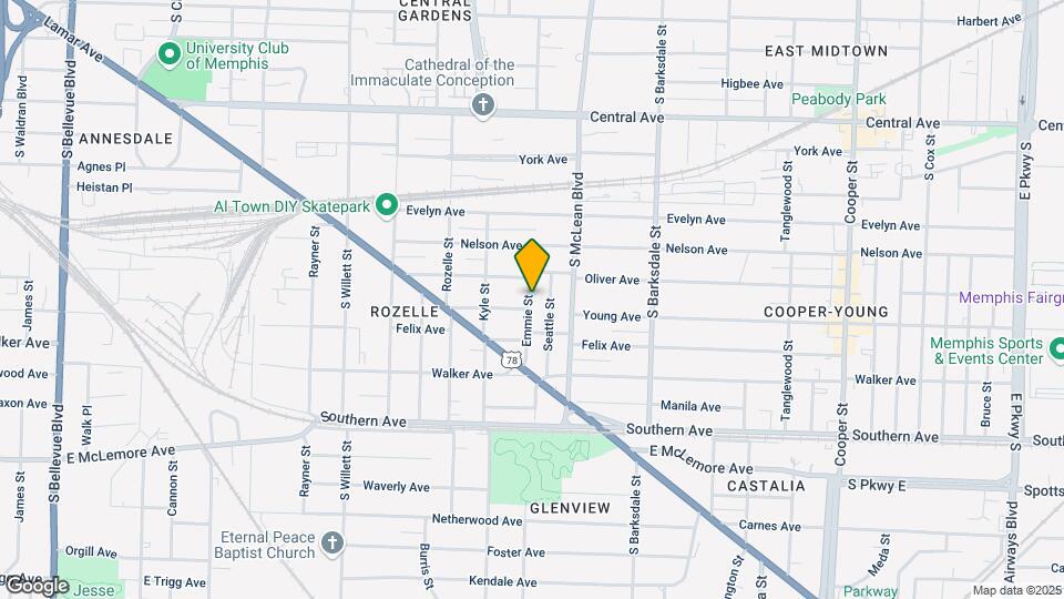 932 Emmie St Map and Location Details