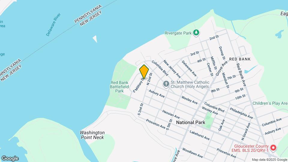 128 E Military Dr Map and Location Details