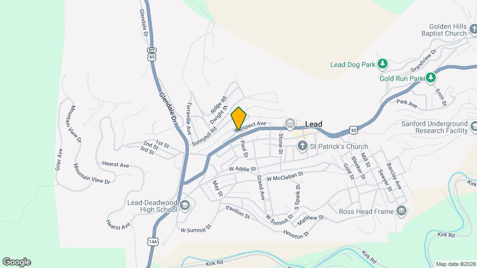 640 W Main St Map and Location Details