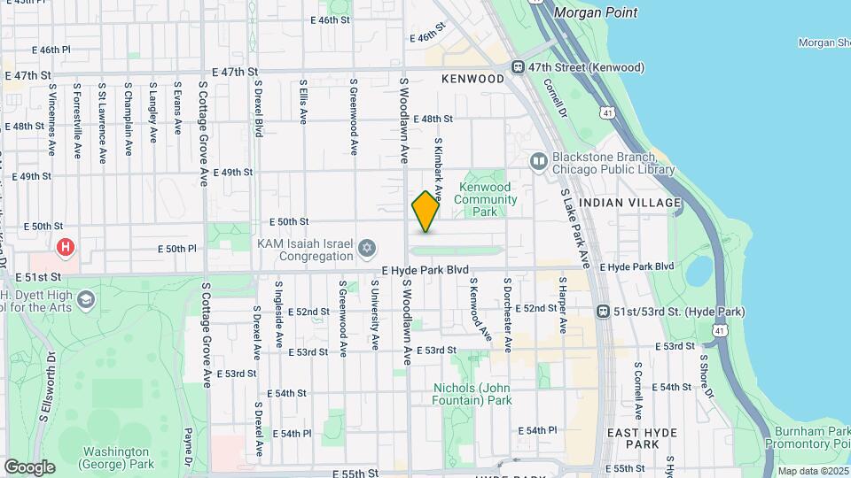 1218 E Madison Park Map and Location Details