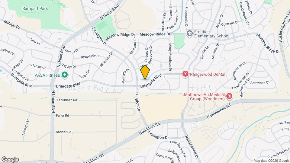 7612 Lexington Manor Dr Map and Location Details