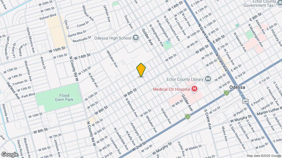 815 Graham Ave Map and Location Details