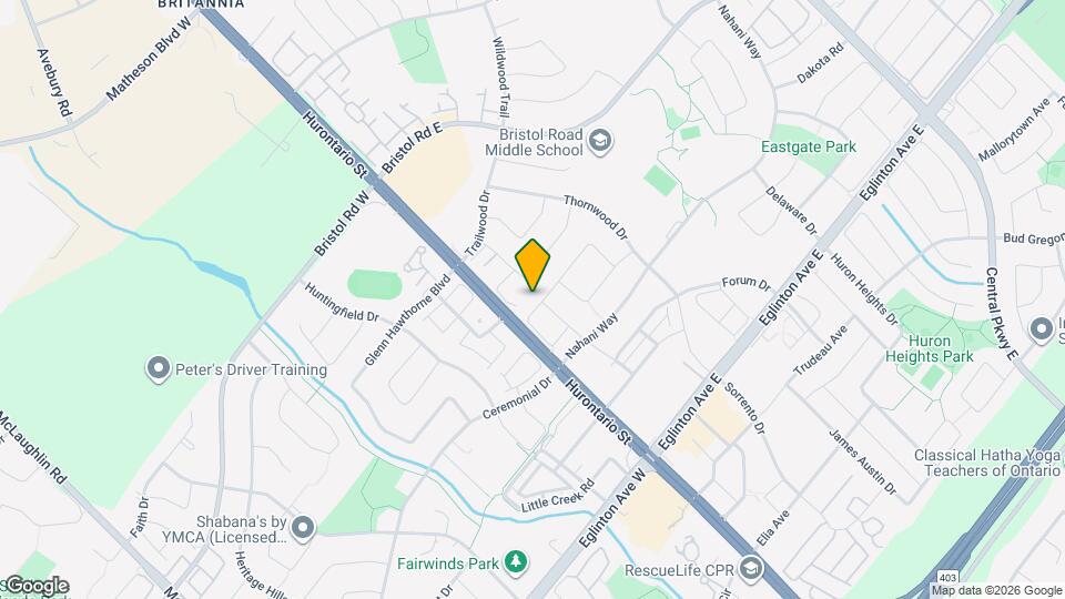 134 Breton Ave Map and Location Details