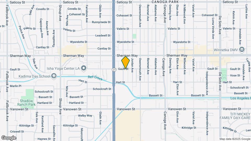 7050 Vassar Ave, Unit 14 Map and Location Details