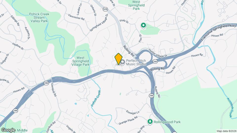 7370 Stream Way Map and Location Details