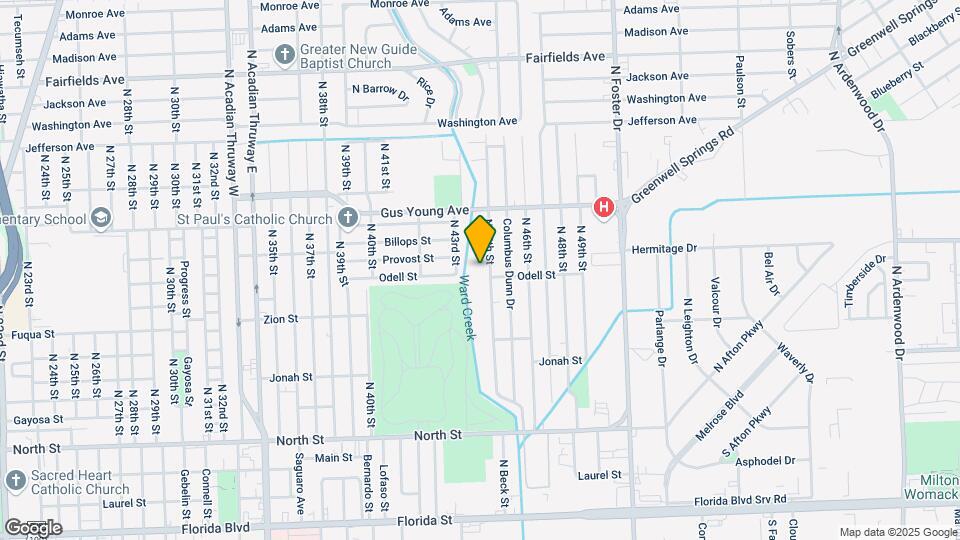 1217 N 44th St Map and Location Details