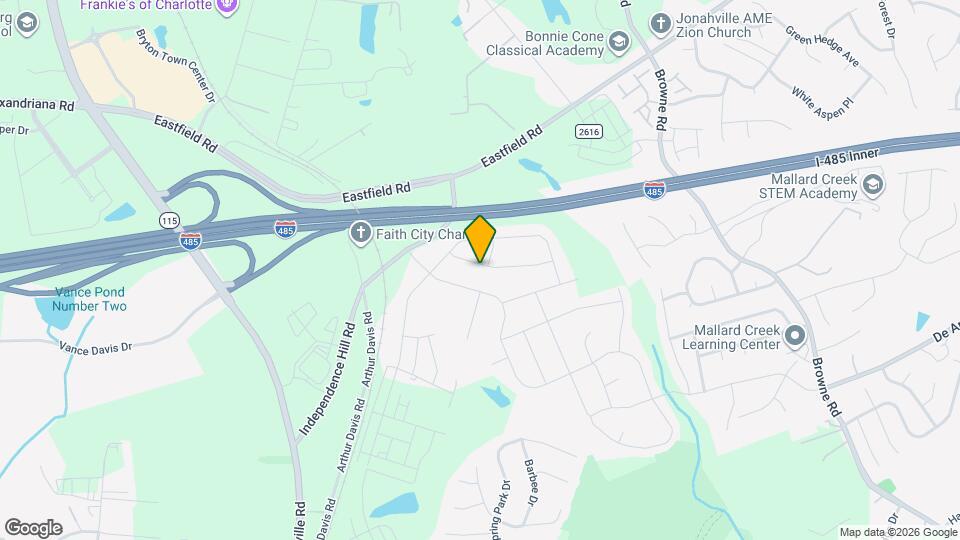 2105 Boynton St Map and Location Details