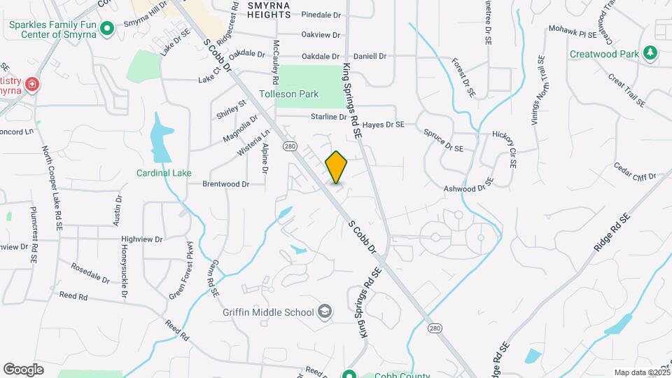 616 Luckett Ct Mapa y Detalles de la Ubicación