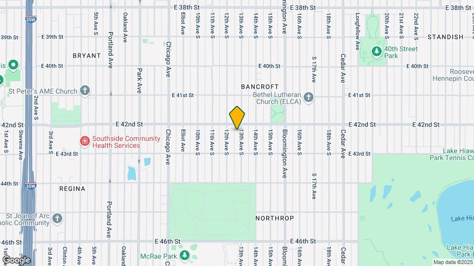 4212 13th Ave S Map and Location Details