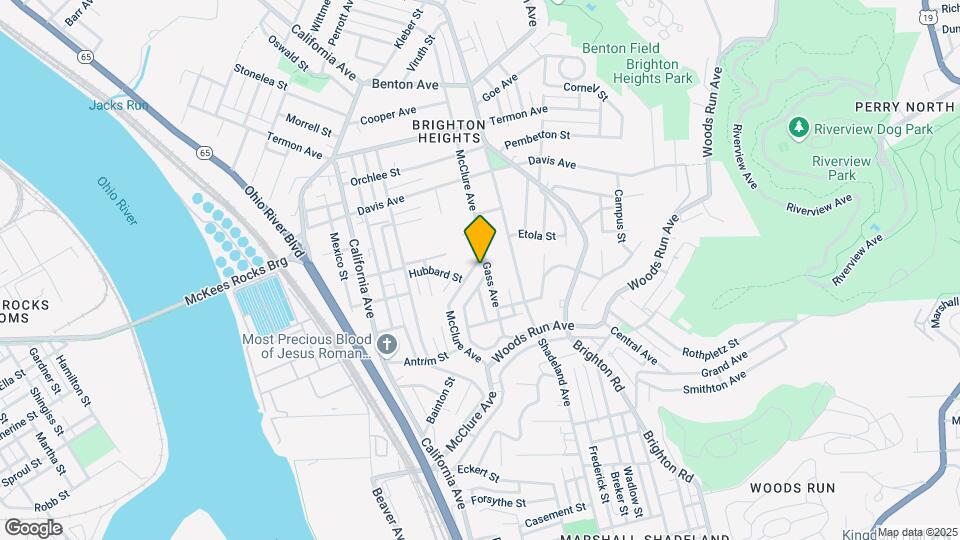 3452 McClure Ave Mapa y Detalles de la Ubicación
