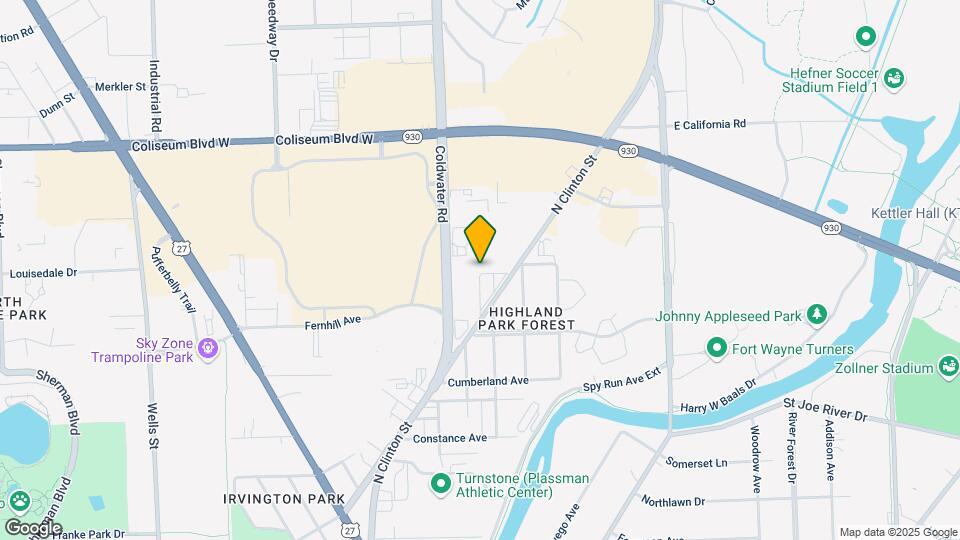 Glenbrook Mobile Home Park Mapa y Detalles de la Ubicación