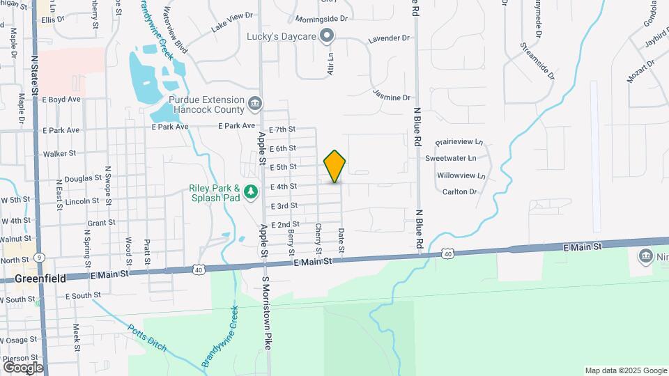 1227 E 4th St Map and Location Details