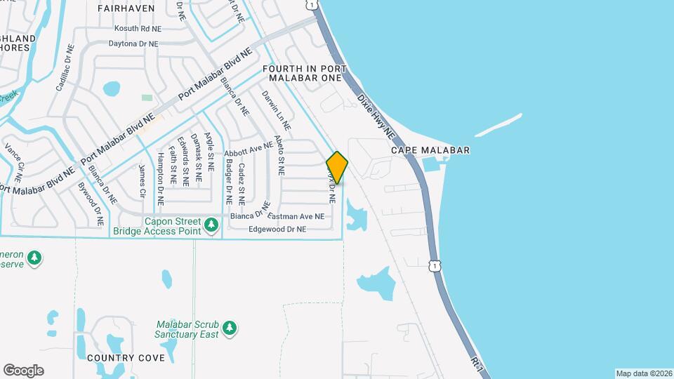 771 Onyx Dr NE Map and Location Details