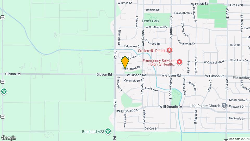 879 Fordham Dr Map and Location Details