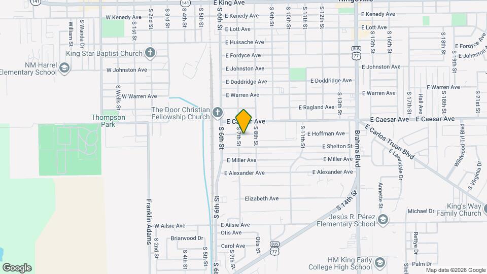 309 E Hoffman Ave Map and Location Details