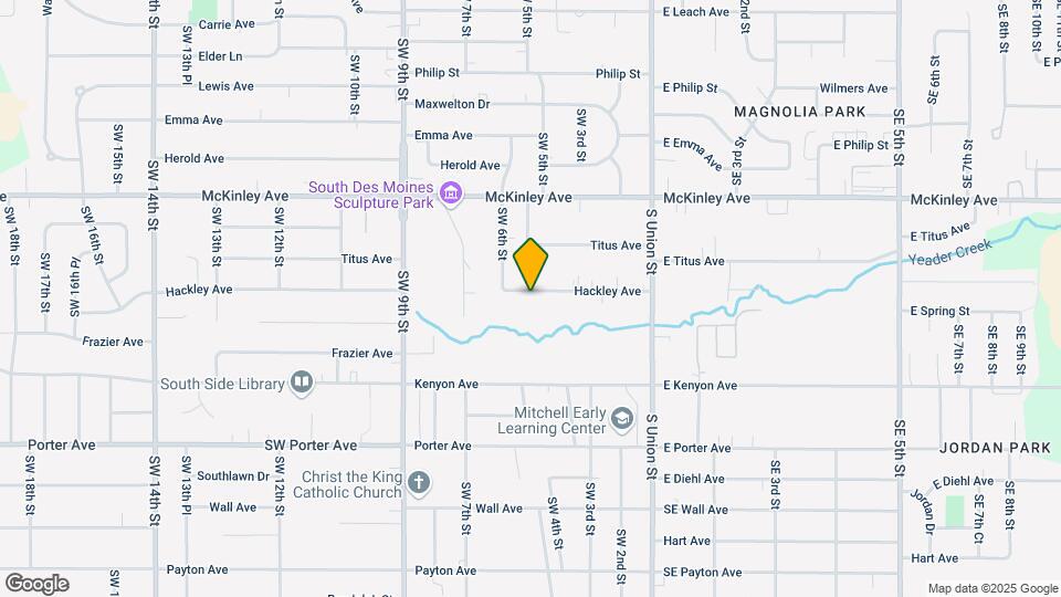 504 Hackley Ave Map and Location Details