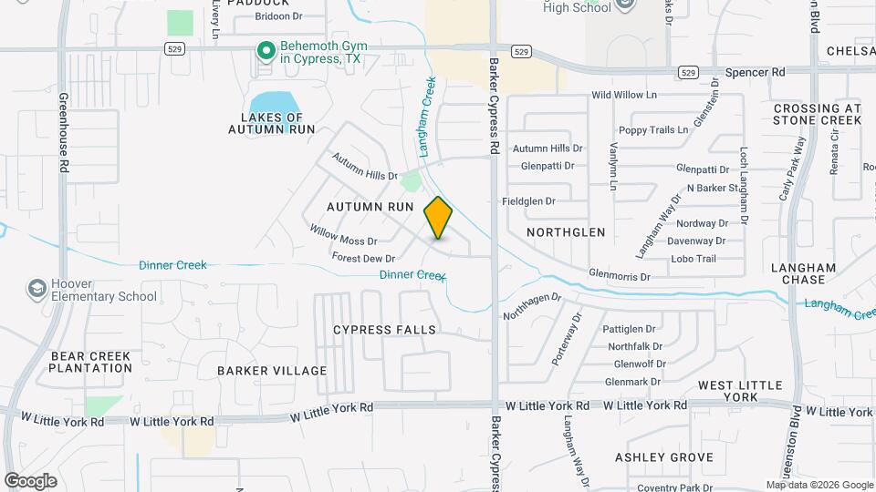 6702 Valerian Ln Map and Location Details