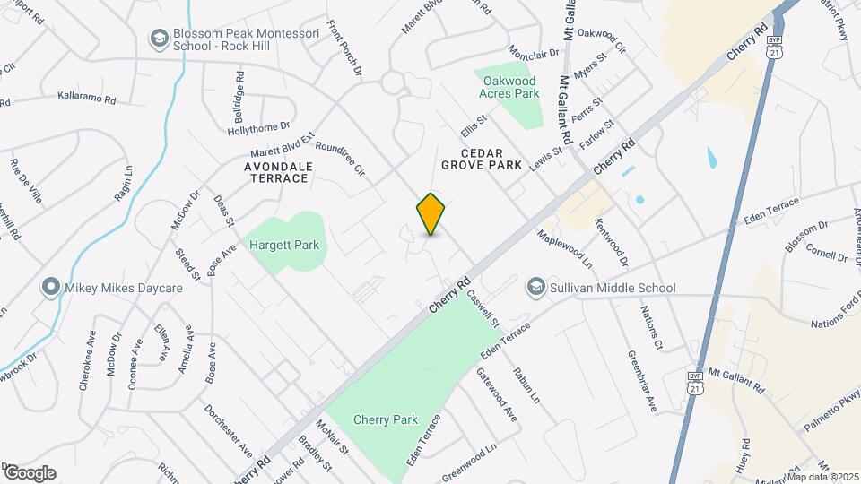 1711 Eagles Pl Map and Location Details