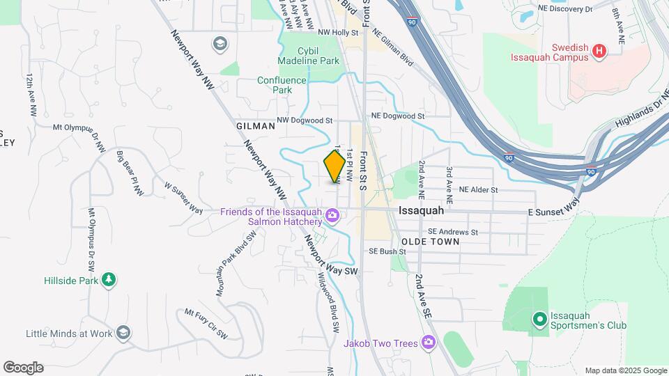 55 1st Ave NW Map and Location Details