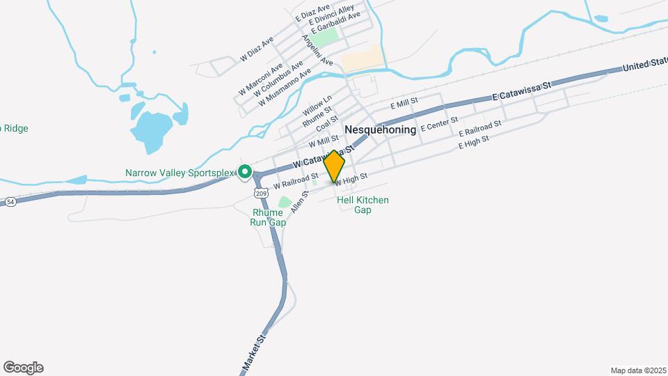 153 W High St Map and Location Details