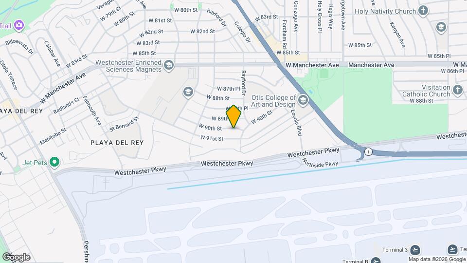 7322 W 90th St Mapa y Detalles de la Ubicación