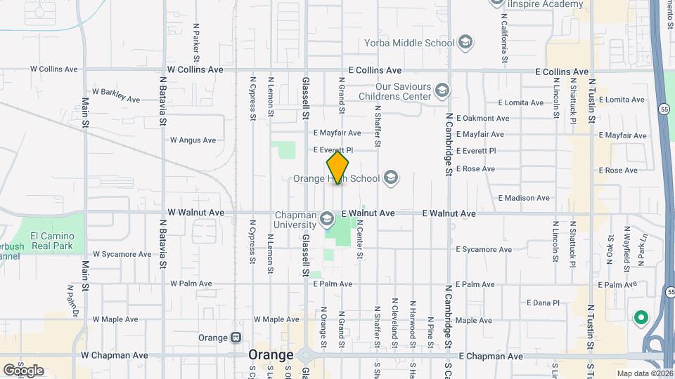 560 N Grand St Mapa y Detalles de la Ubicación